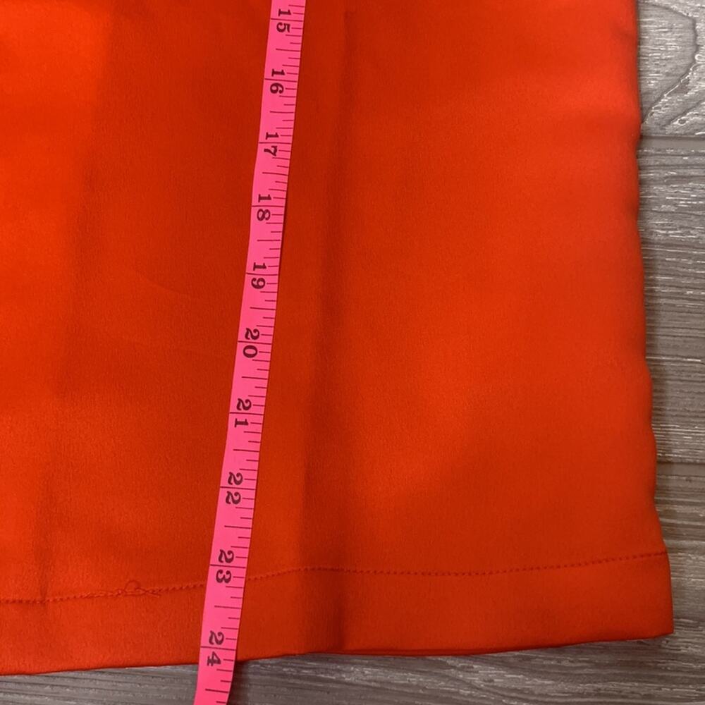 NWT Express x Ladygang pajama style silky red top sz S - Picture 6 of 9